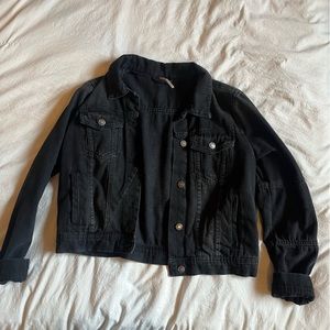 Free people denim jacket.